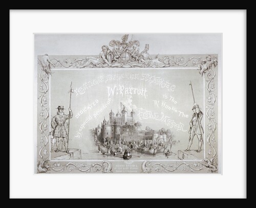 Lord Mayor Thomas Johnson and his entourage embarking from the Tower of London by William Parrott