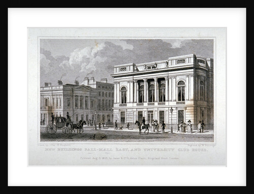 Pall Mall East, Westminster, London by M Barrenger