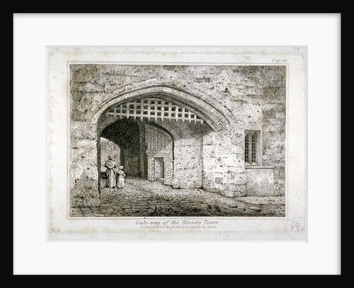 Gateway to the Bloody Tower, Tower of London by Anonymous