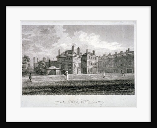 View of New Inn on Wych Street,Westminster, London by James Sargant Storer