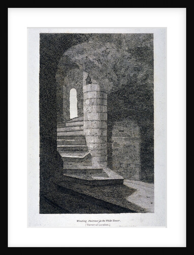 Interior of the White Tower, Tower of London by Anonymous