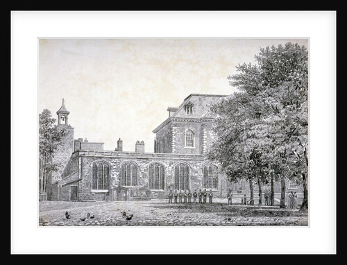 West view of the Chapel of St Peter ad Vincula, Tower of London by Anonymous