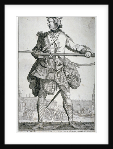 Samuel McPherson, Scottish soldier by George Bickham