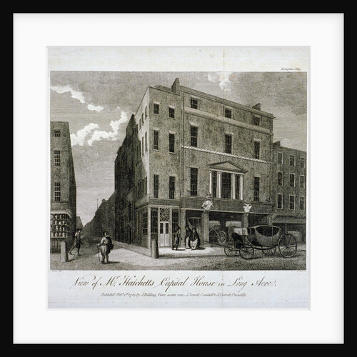 John Hatchett's house, Long Acre, Westminster, London by John Walker