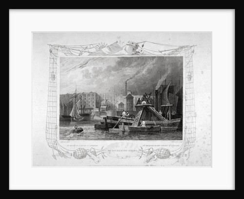 St Katharine's Dock, London by James Tingle