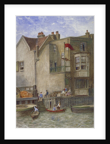 The Cock Inn, St Katherine's Way, Stepney, London by JT Wilson