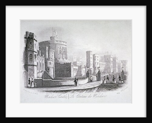 Windsor Castle, Berkshire, c1860 by Anonymous