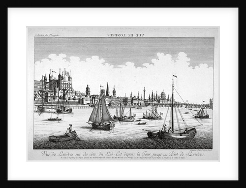 Tower of London by Balthasar Friedrich Leizelt