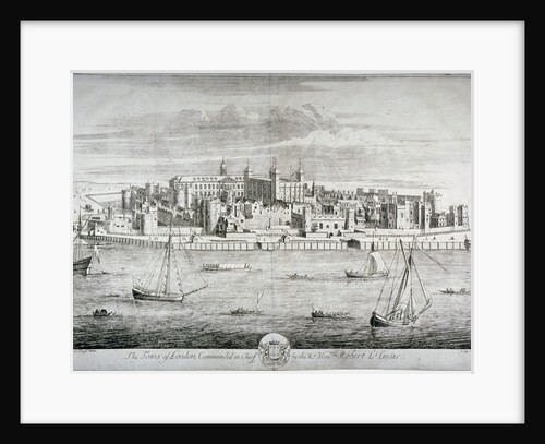 Tower of London by Johannes Kip