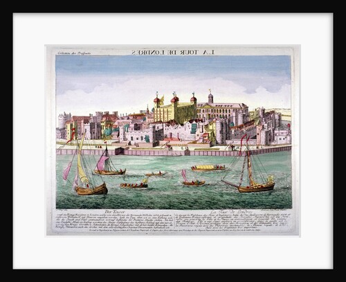 Tower of London by Jean Benoit Winckler
