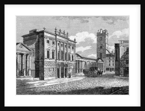 The Bank of England, City of London by W Poole