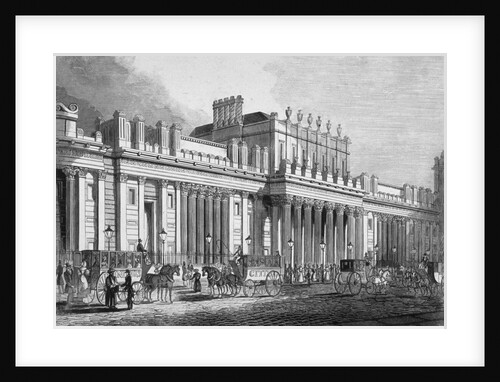 The south front of the Bank of England, City of London by Anonymous