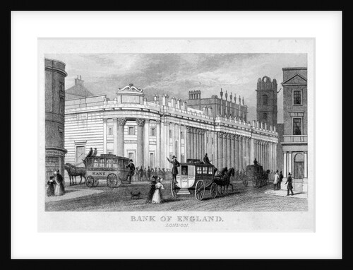 The Bank of England, City of London by Anonymous
