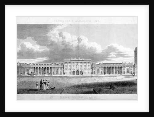 The Bank of England, City of London by Anonymous