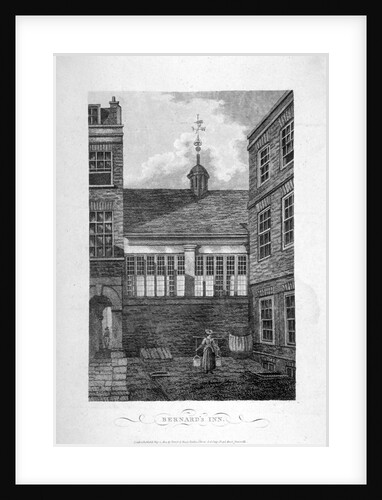 Barnard's Inn, City of London by Anonymous