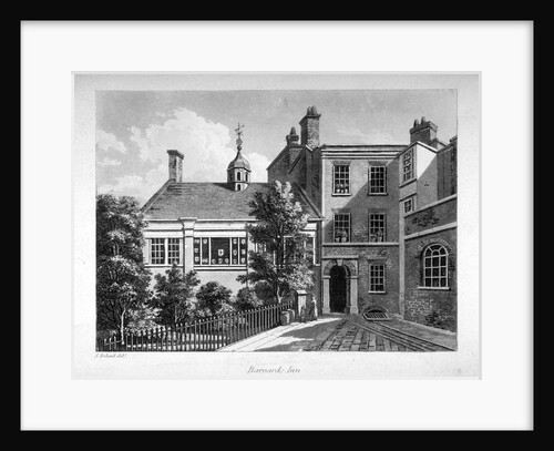 Barnard's Inn , City of London by Anonymous
