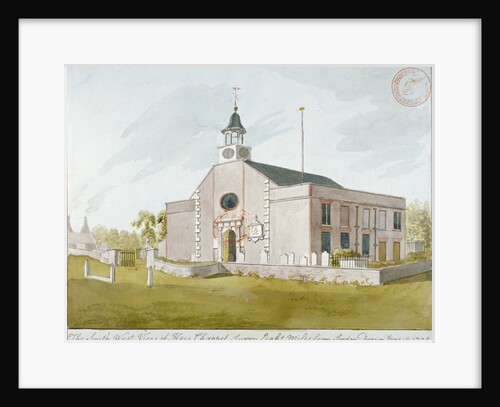 South-west view of the Church of St Anne, Kew, Surrey by Anonymous