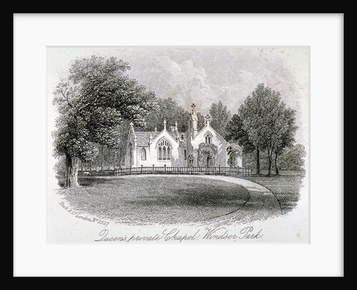 The Queen's private chapel in Windsor Great Park, Berkshire by Anonymous