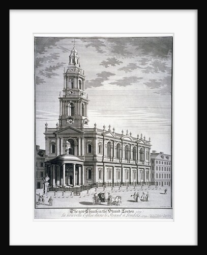 Church of St Mary le Strand, Westminster, London by David Lockley