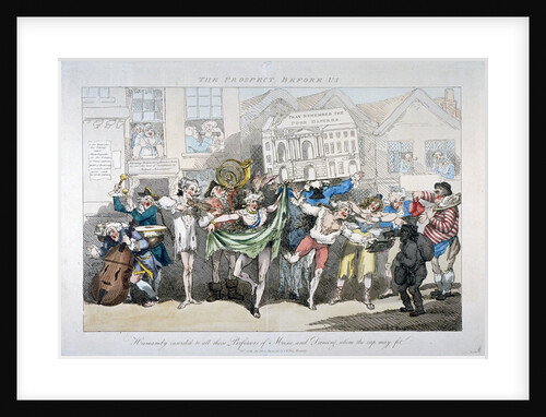 The Prospect Before Us by Thomas Rowlandson