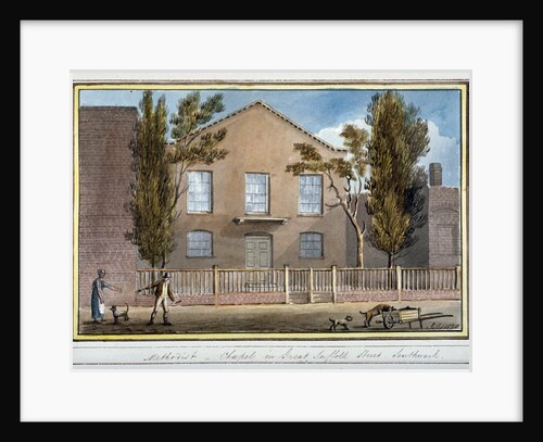 Methodist Chapel, Great Suffolk Street, Southwark, London by G Yates
