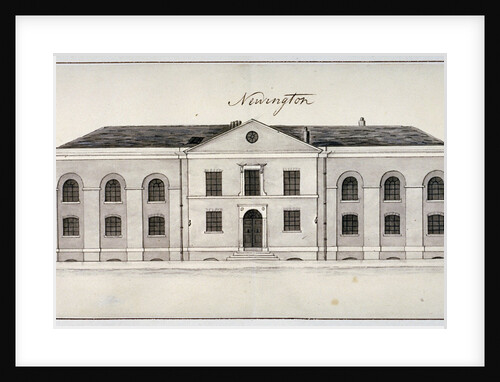 Elevation of the Sessions House on Newington Causeway, Southwark, London by Anonymous