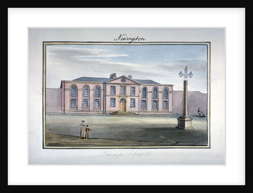 View of the Sessions House on Newington Causeway, Southwark, London by Anonymous