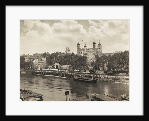 Tower of London from Tower Bridge, London by Anonymous
