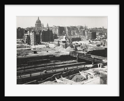 The Barbican area of the City of London, World War II by Anonymous