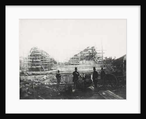 Shipyard of James Ash & Co, Cubitt Town, London by Anonymous