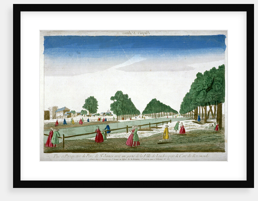 People walking in St James's Park, Westminster, London by Anonymous