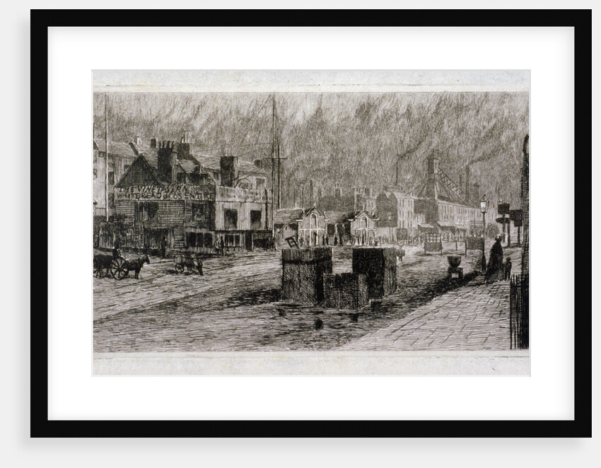 Vine Tavern, Mile End Road, Stepney, London by Edwin Edwards