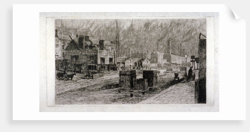 Vine Tavern, Mile End Road, Stepney, London by Edwin Edwards