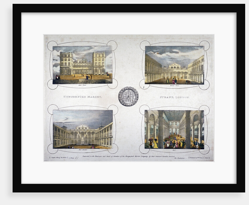 Hungerford Market, Westminster, London by Charles Ingrey