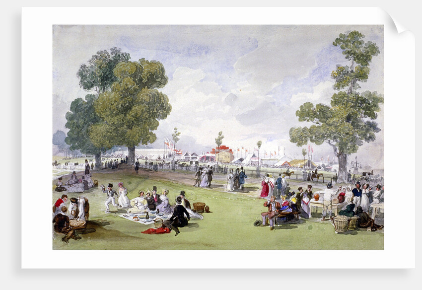 Coronation fair in Hyde Park, Westminster, London, June 28 by Anonymous