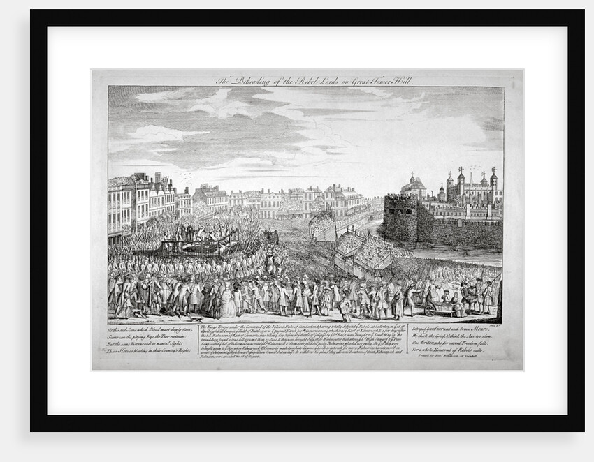 Execution on Tower Hill, London by Anonymous