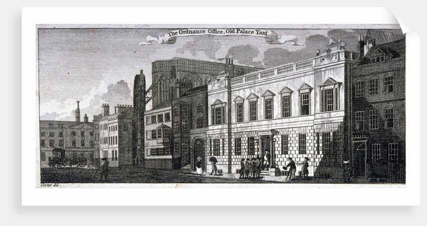 Ordnance office for the Palace of Westminster, Old Palace Yard, Westminster, London by Anonymous