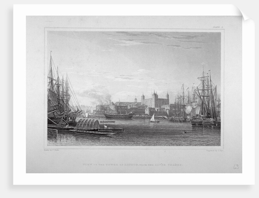 Tower of London by J Pye