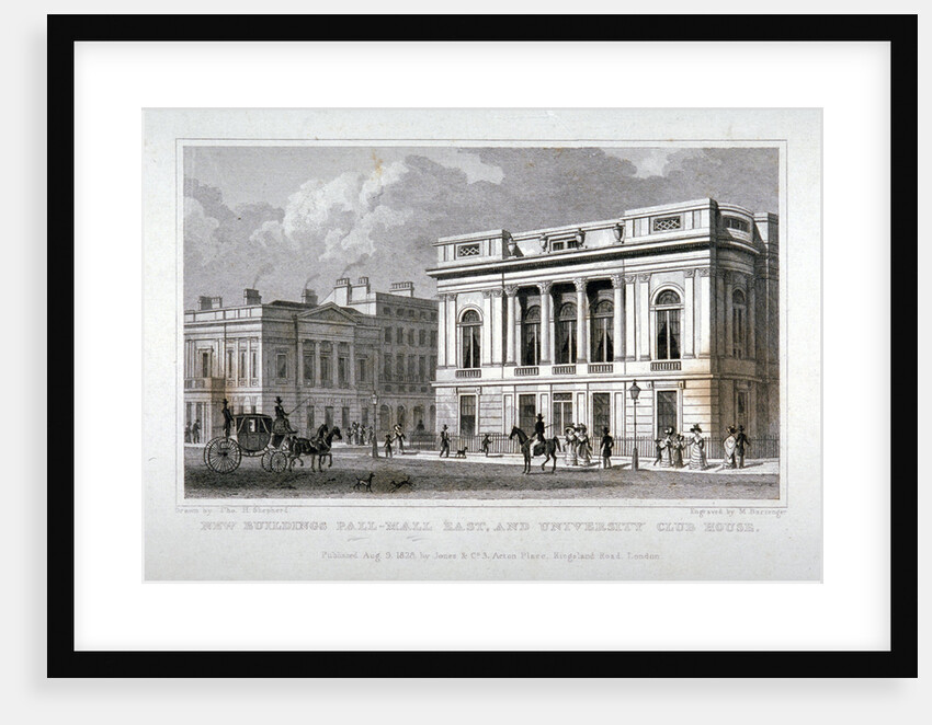 Pall Mall East, Westminster, London by M Barrenger