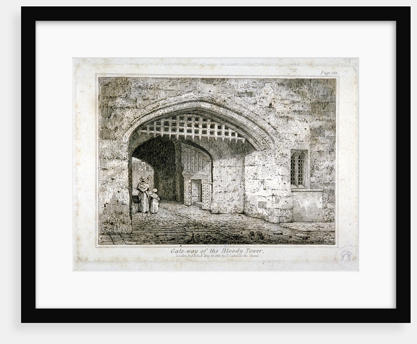 Gateway to the Bloody Tower, Tower of London by Anonymous