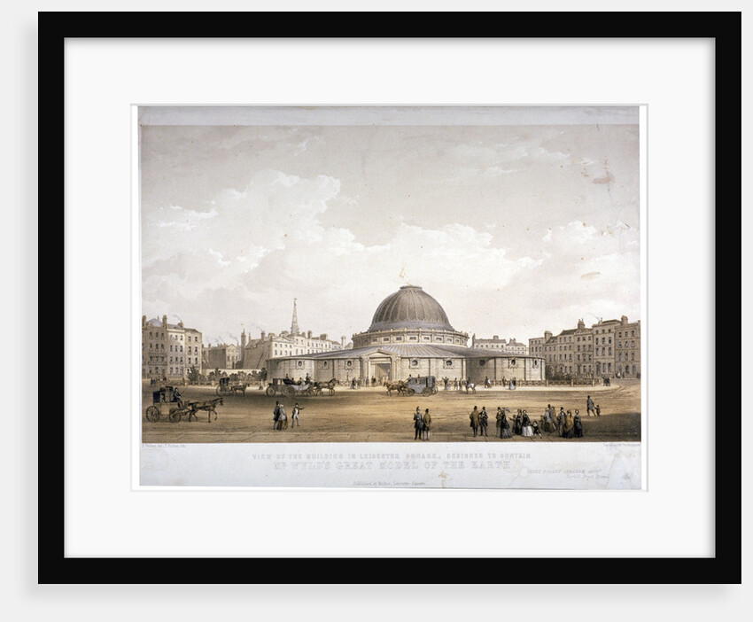 The Great Globe, Leicester Square, Westminster, London by Day & Son