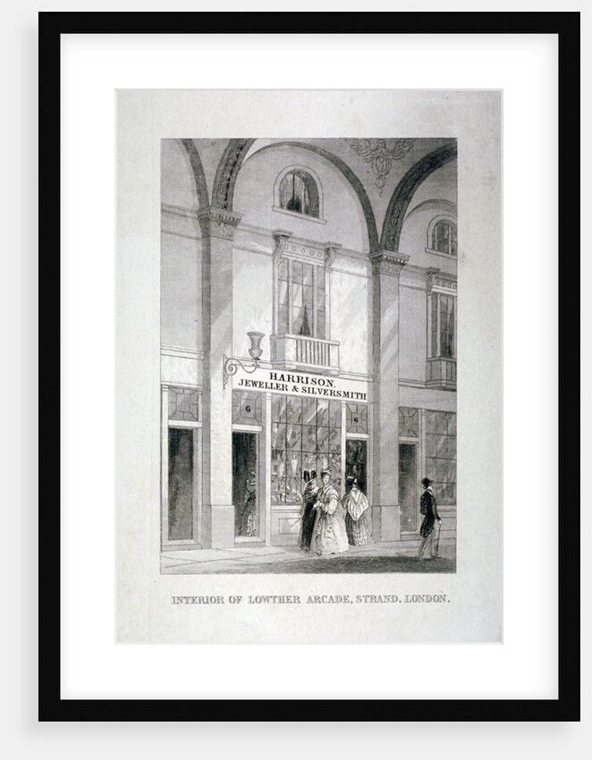 Lowther Arcade, Strand, Westminster, London by Anonymous