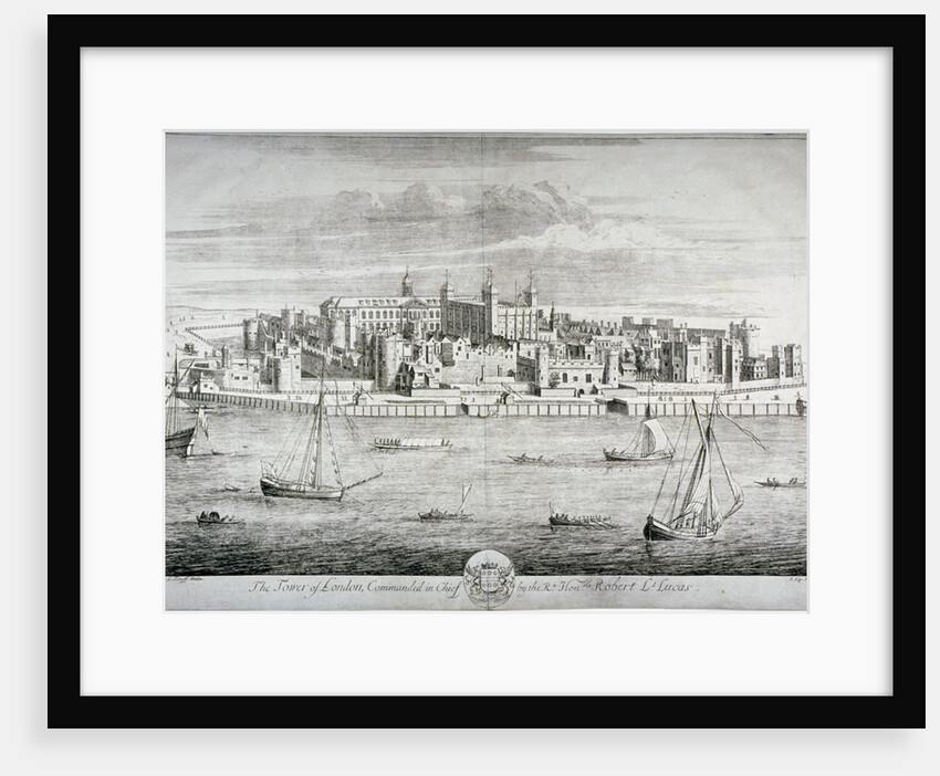 Tower of London by Johannes Kip