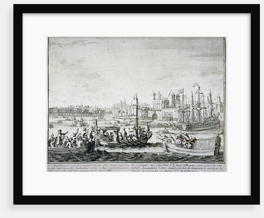 Tower of London, c1688(?) by P Pickaert