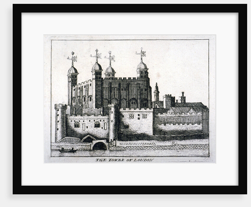 View of the Tower of London by Anonymous