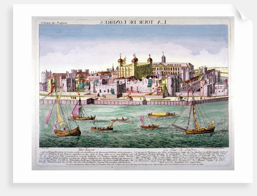 Tower of London by Jean Benoit Winckler