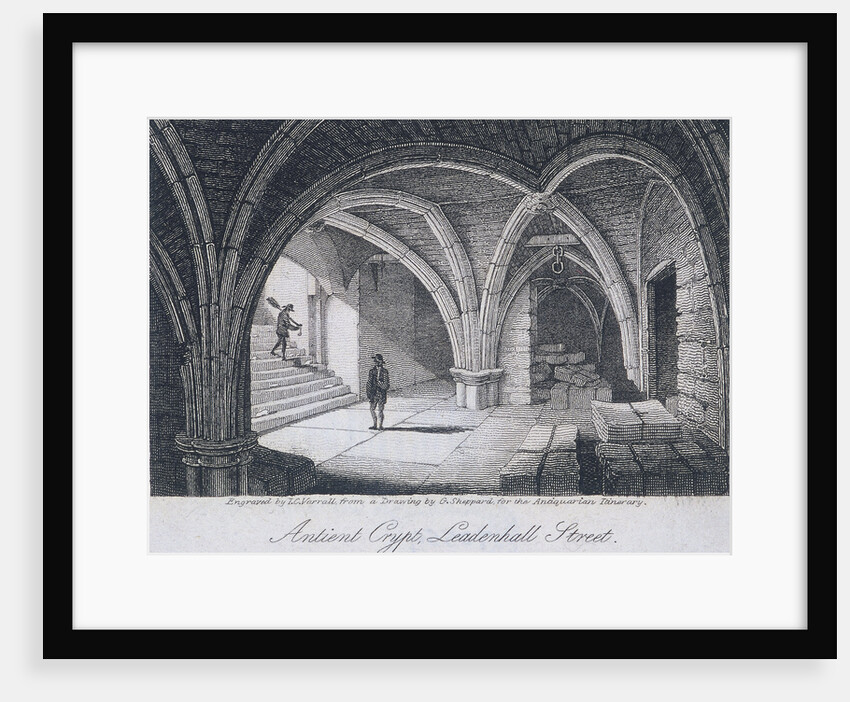St Michael's Crypt, Aldgate, London by JC Varrall