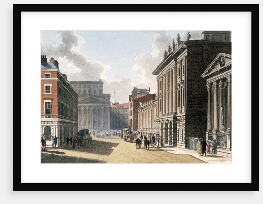 South view of the Bank of England, City of London by Anonymous