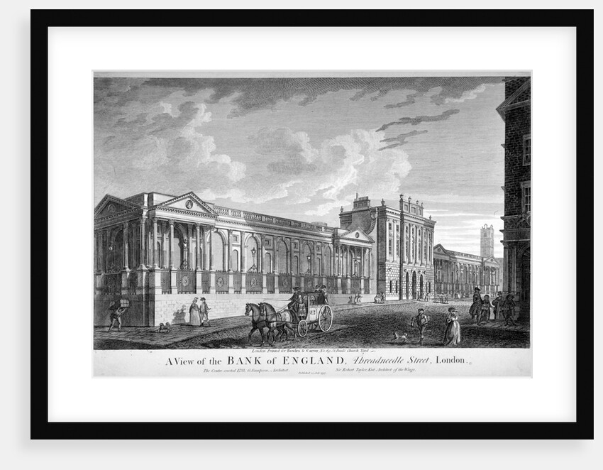The Bank of England, City of London by Anonymous