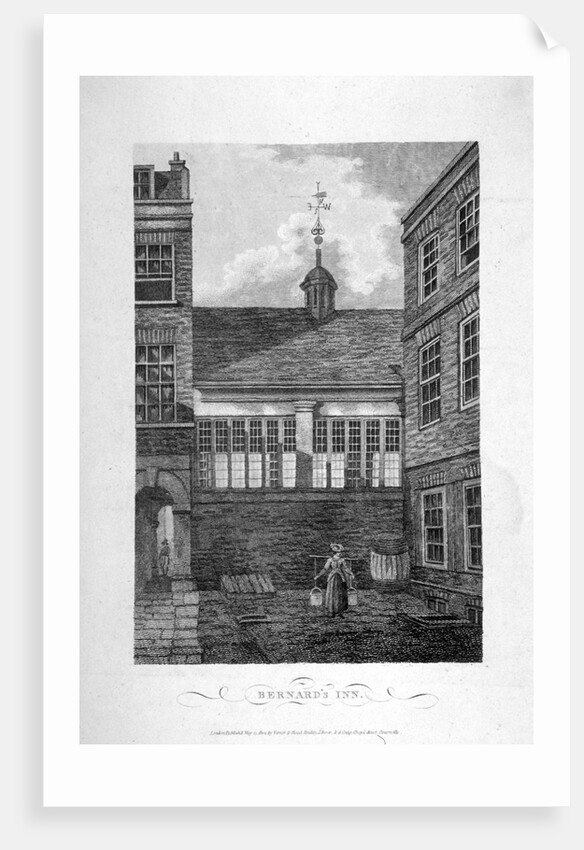 Barnard's Inn, City of London by Anonymous